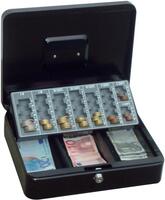 Geldkassette,schwarz Euroein.,300x240x90