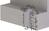 Steigleiter DIN18799-1 einzügig Alu blank Steighöhe bis 6,44 m Leiterlänge kpl.