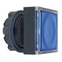 Frontelement für Leuchtdrucktaster ZB5, tastend, blau, Ø 22 mm