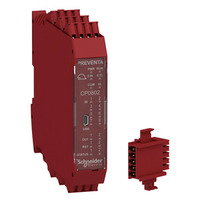 CPU modularer Sicherheitscontroller, 8E, 2A, Federzugkl, Rückwand-Busstecker