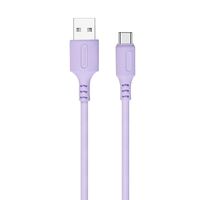 ColorWay USB-A - Type-C kábel 1m lila (CW-CBUC044-PU)