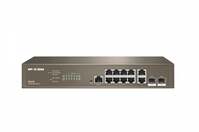 IP-COM 10x 10/100/1000 + 2x SFP vezérelhető switch (G5312F)
