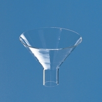 100mm Powder funnels Borosilicate glass 3.3