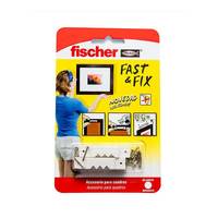 Fischer 534845 Colgador cuadros rectos FAST & FIX