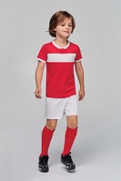 Póló Proact gyerek, white/sporty red, 6/8