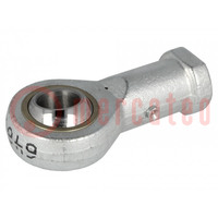 Ball joint; 18mm; M18; 1.5; right hand thread,inside; steel