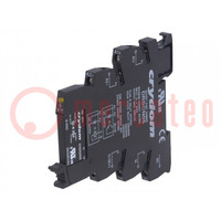 Relay: solid state; Ucntrl: 5VDC; 2A; max.240VAC; DRA-CN; 1-phase