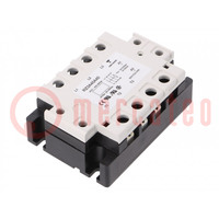 Relay: solid state; 40A; Uswitch: 24÷440VAC; 3-phase; -30÷80°C