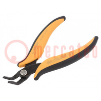 Pliers; curved,gripping surfaces are laterally grooved