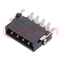 Connector: PCB to PCB; male; PIN: 4; 2.54mm; har-flex® Power; 21A