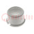 Button; round; white; Ø9.6mm; plastic; MEC1625006,MEC3FTH9