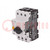 Motor breaker; 0.25kW; 220÷690VAC; for DIN rail mounting; IP20