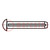 Rivet pin; steel; BN 893; Ø: 5mm; L: 16mm; DIN 1476; ISO 8746