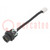 Adapter cable; 0.1m; PIN: 8; Cat: 5e; plastic; Layout: 8p8c; IP67