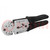 Tool: for crimping; non-insulated terminals; 16AWG÷8AWG; 198mm