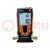 Meter: vacuum gauge; 0÷26.66bar; Sampling: 2x/s; Bluetooth; IP42