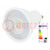 Lampe LED; blanc ambiant; GU10; 220/240VAC; 480lm; P: 6,5W; 110°