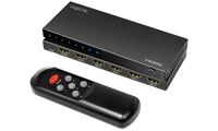 LogiLink 4K/60 Hz HDMI-Switch, 5-fach, schwarz (11117800)