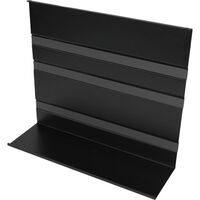 Produktbild zu Linero MosaiQ univerzális tálca 300 mm acél fekete