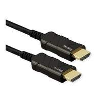 ROLINE Kábel HDMI, Optikai, UHD, (AOC),M/M, 30m