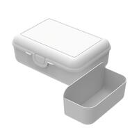 Artikelbild Lunch box "School Box" deluxe, with compartment divider, white