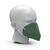 Artikelbild Masque respiratoire "Multi" FFP2 NR, kit de 10, noir, vert sombre