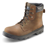 Beeswift Sherpa Dual Density 6 inch Boot Brown 12