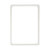Preisauszeichnungstafel / Plakatwechselrahmen / Plakatrahmen aus Kunststoff | wit, ca. RAL 9010 DIN A3 aan de lange zijde