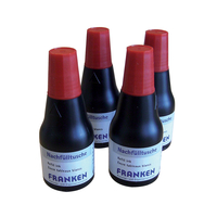 Nachfülltusche für Tafelschreiber und Jumbo-Marker, 25 ml, 4 Stück, rot