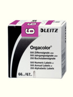 Orgacolor® Ziffernsignal 6, 500 Stück, violett