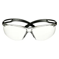 3M SF501SGAF-BLK gogle i okulary ochronne Poliwęglan (PC) Czarny