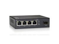 LevelOne GEU-0521 łącza sieciowe Nie zarządzany Gigabit Ethernet (10/100/1000) Szary