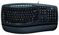 Logitech Comfort Wave 450 keyboard USB QWERTY Black