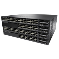 Cisco Catalyst WS-C3650-48FWS-S switch di rete Gestito L3 Gigabit Ethernet (10/100/1000) Supporto Power over Ethernet (PoE) 1U Nero