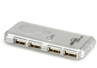 Secomp 14.99.5015 interface hub USB 2.0 480 Mbit/s Zilver