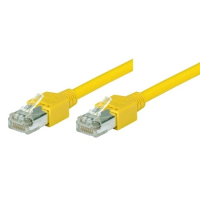 Tecline 71302Y Netzwerkkabel Gelb 2 m Cat5e SF/UTP (S-FTP)