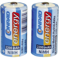 Conrad 250234 huishoudelijke batterij Oplaadbare batterij C Nikkel-Metaalhydride (NiMH)