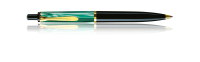 Pelikan K200 Füllfederhalter Integriertes Befüllsystem Schwarz, Gold, Grün