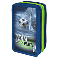 Scooli FUBA0421 Etui Weiches Federmäppchen Blau