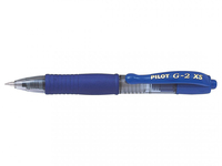 Pilot G-2 Pixie Bolígrafo de gel de punta retráctil Azul Medio 1 pieza(s)