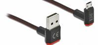 DeLOCK 85265 USB kábel 0,5 M USB 2.0 USB A Micro-USB B Fekete