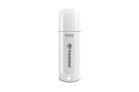 Transcend JetFlash 700/730 USB-Stick 512 GB USB Typ-A 3.2 Gen 1 (3.1 Gen 1) Schwarz, Weiß