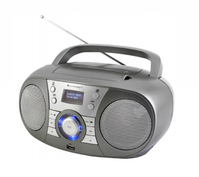Soundmaster SCD1800TI Radio portable Personnel Argent