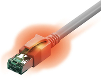 Sacon 442621,2 câble de réseau Gris 2 m Cat6a S/FTP (S-STP)