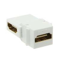 ACT Keystone koppelstuk HDMI female-female haaks