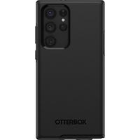 OtterBox Symmetry Antimicrobial Series for Samsung Galaxy S22 Ultra, black - No Retail Packaging