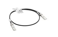 Aruba, a Hewlett Packard Enterprise company R9D19A Glasvezel kabel 1 m SFP+ Zwart, Zilver