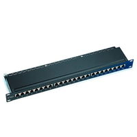 ACT Patchpanel CAT6 shielded 24 poorten met cover