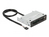 DeLOCK 91708 card reader USB 2.0 Internal Black, Grey