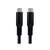 Cables Direct NLMOB-901BDBK-2 USB cable 1.8 m USB 3.2 Gen 2 (3.1 Gen 2) USB C Black